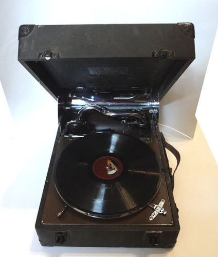 Gramófono portátil Salon Decca