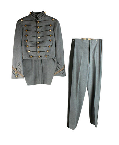 Americana i pantalons de l'acadèmia militar West Point (USA)