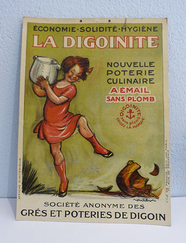 La Digoinite advertising poster
