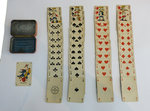 Juego de 52 cartas de entre 1890 y 1921