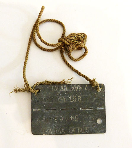 Placa d'identificació de soldat d'un Stalag