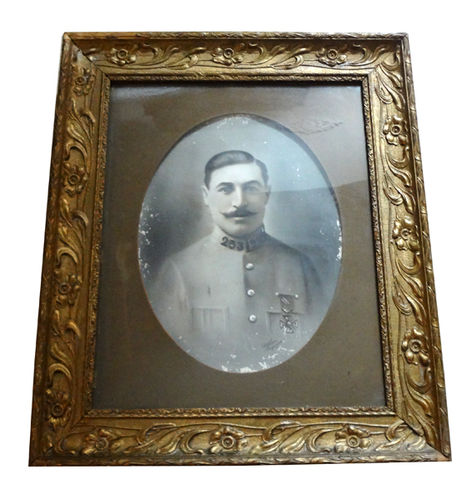 Retrat soldat de la Primera Guerra Mundial (pintat)