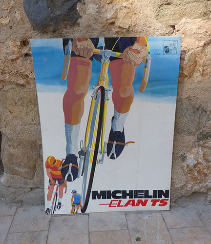 Cartel publicitario de Michelin