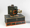 Magic lantern with box and pictures