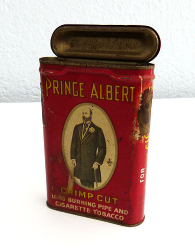 Caja de lata para tabaco Prince Albert