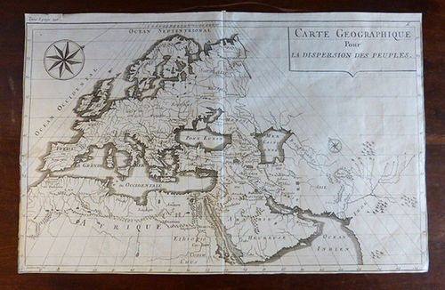 Mapa histórico de 1729