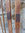 Esquís de fusta amb pals