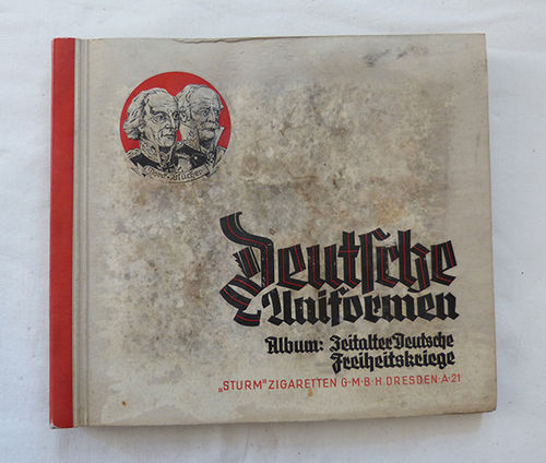 Álbum de cromos completo de uniformes militares alemanes (1932)
