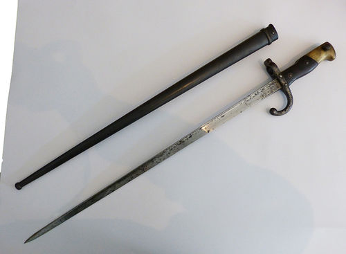 Baioneta Gras model 1874 (França, 1879)