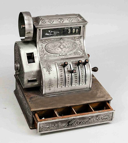 Máquina registradora National año 1903