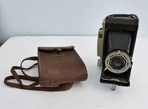 Cámara con fuelle Kodak A model 10
