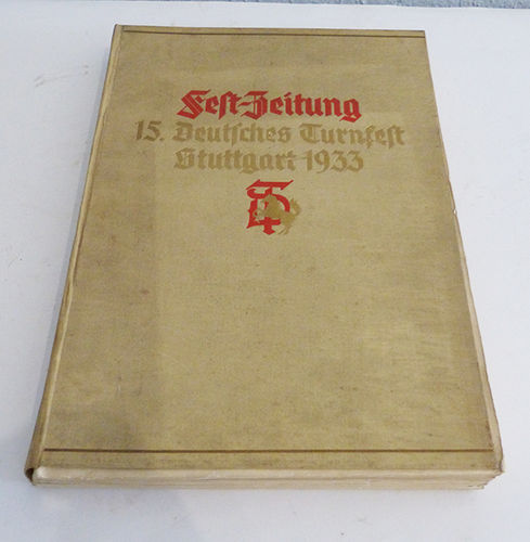 15 Festzeitung magazines. Deutsches Turnfestst Stuttgart 1933