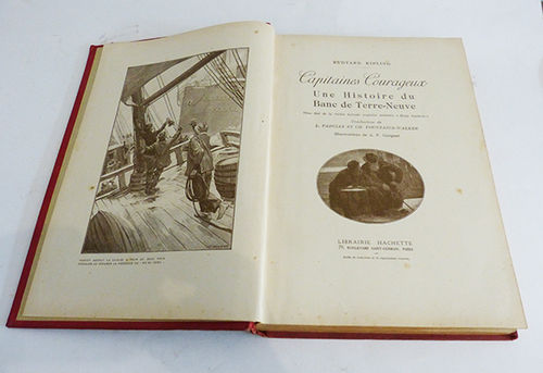Llibre Capitaines Courageux de Kipling (1909)