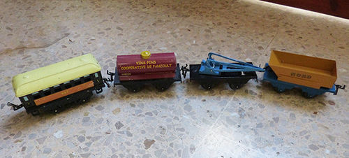 Lot de trens de la marca Meccano Hornby