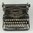 Klapp-Erika portable typewriter