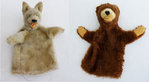 Set of 2 Steiff Puppets from the 1950s