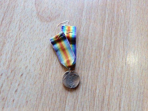 Medalla interaliada de la victòria, miniatura (Bèlgica)