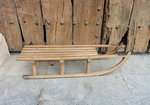Alaska wooden sledge