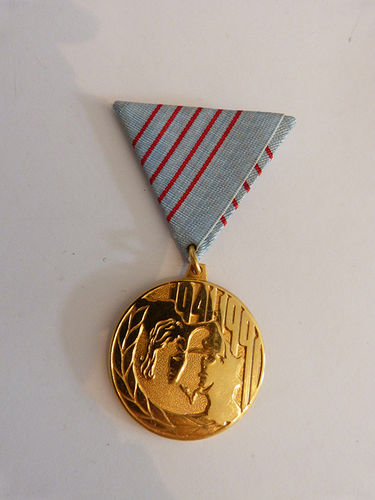 Medalla del 50 Aniversari de l'Exèrcit Popular Iugoslau 1941-1991
